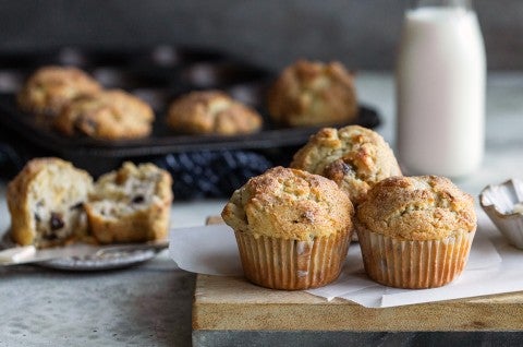 Gluten-Free Harvest Muffins made with baking mix