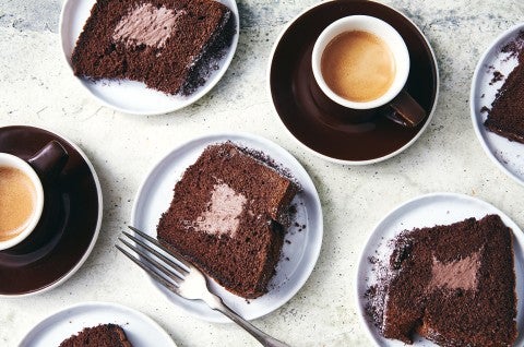 Double Chocolate Chiffon Cake