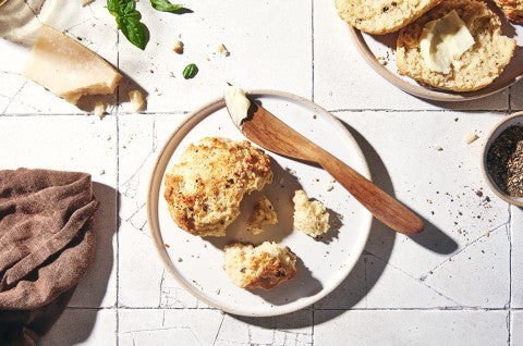 Cacio e Pepe (Cheese and Pepper) Scones