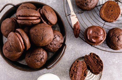 Mocha Whoopie Pies