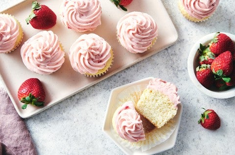 Strawberry Cupcakes