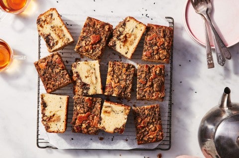 Black Sesame Halva Coffeecake