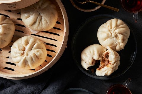 Steamed Pork Buns (Xian Rou Bao)