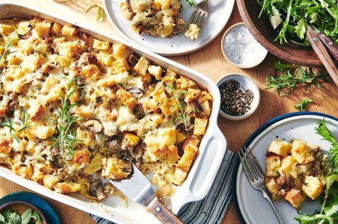 Savory Bread Pudding