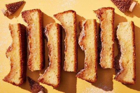 Gooey Butter Vanilla Cake Bars