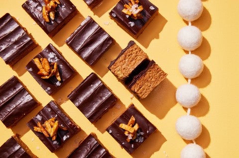 No-Bake Almond Butter Bars