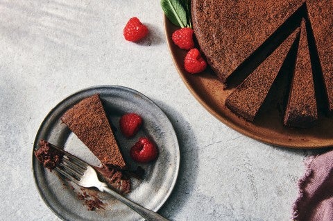 Flourless Chocolate Truffle Cake