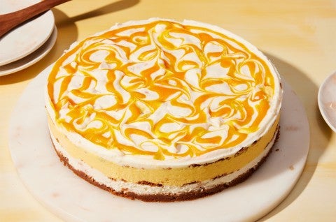 Mango Float Ice Cream Cake