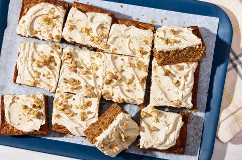 Tahini Praline-y Zucchini Cake