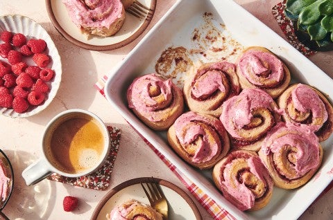 Jammin’ Raspberry Buns 