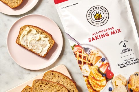 Easy Banana Bread made with Baking Mix