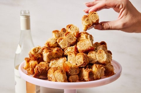 Twice-Baked Caramelized Cashew Baklava 