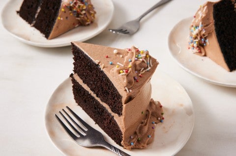 Cute and Small Chocolate Cake 