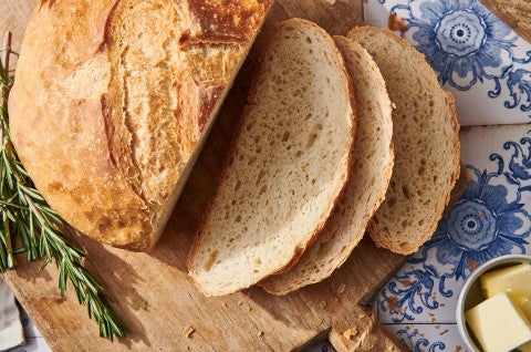 Crusty Cloche Bread 