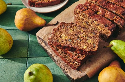 Pear Bran Bread 