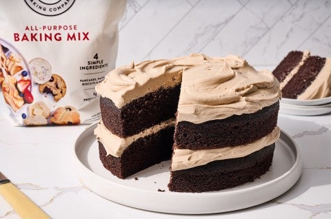Easy Chocolate Cake made with All-Purpose Baking Mix