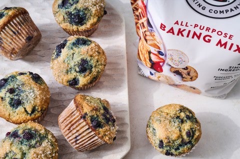 Easy Muffins made with All-Purpose Baking Mix
