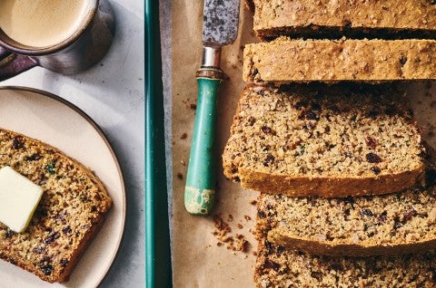 Rye Soda Bread sliced