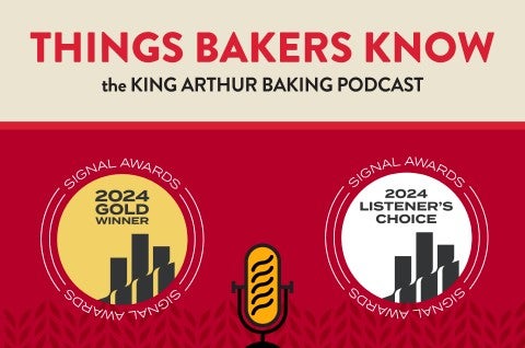 Image showing two awards that King Arthur won at the Signal Awards.
