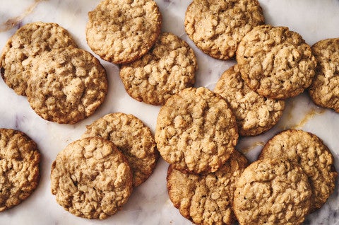 Oatmeal Cookies on a counter