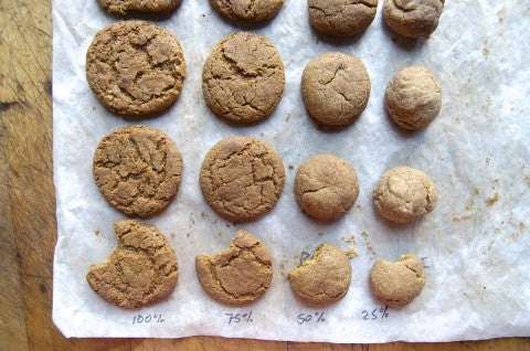 How to reduce sugar in cookies and bars via @kingarthurflour