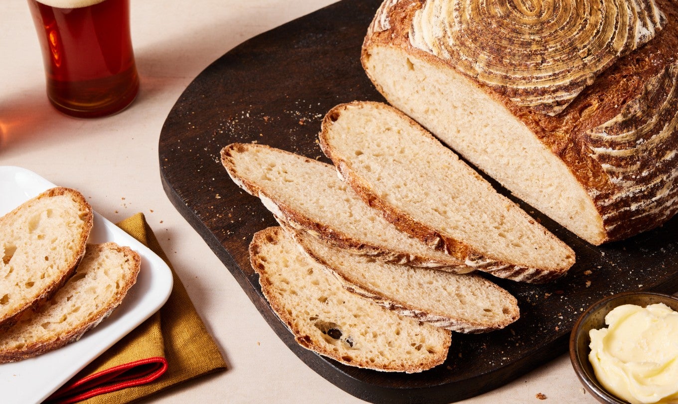 Sourdough Beer Bread