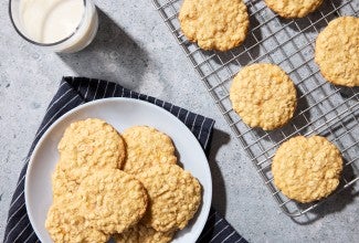 Scotchies on a plate and cooling rack