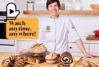 Watch our On-Demand baking classes anytime, anywhere!