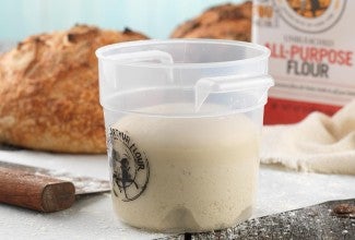 Artisan sourdough bread tips via @kingarthurflour