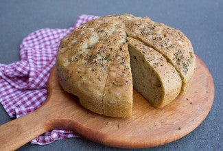 Gael's Saturday Focaccia via @kingarthurflour