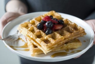 Waffle Tips via @kingarthurflour