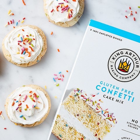 Gluten-Free Confetti Cookies