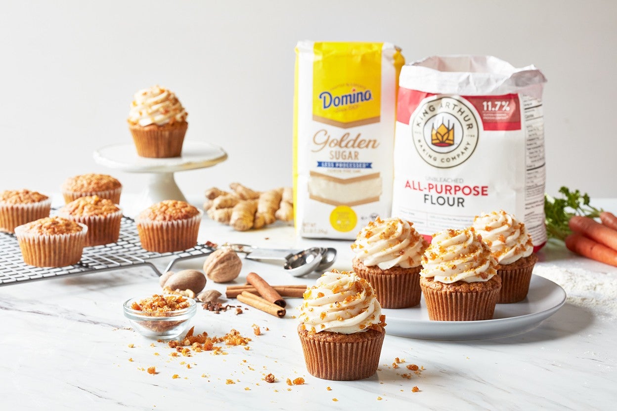 Spiced Carrot Snacking Cake