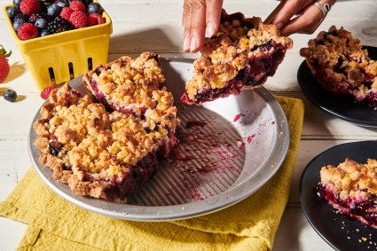 Fast Summer Berry Pie