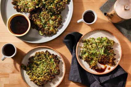 Pajeon (Korean Scallion Pancakes) 