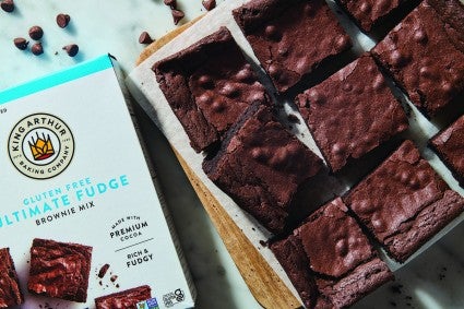 Gluten-Free Ultimate Fudge Brownie Mix Overhead