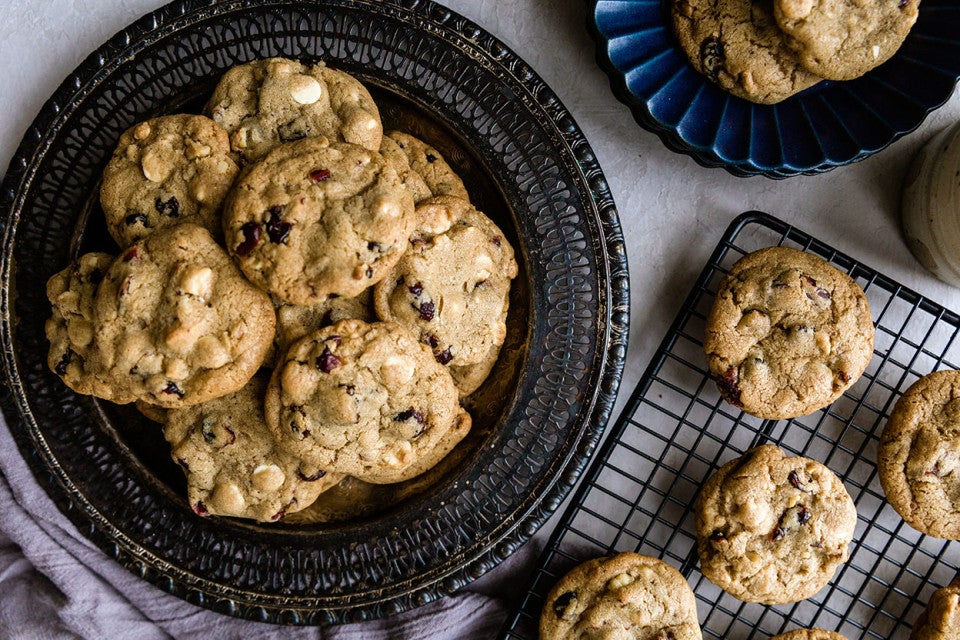 Cranberry-Orange White Chocolate Drops