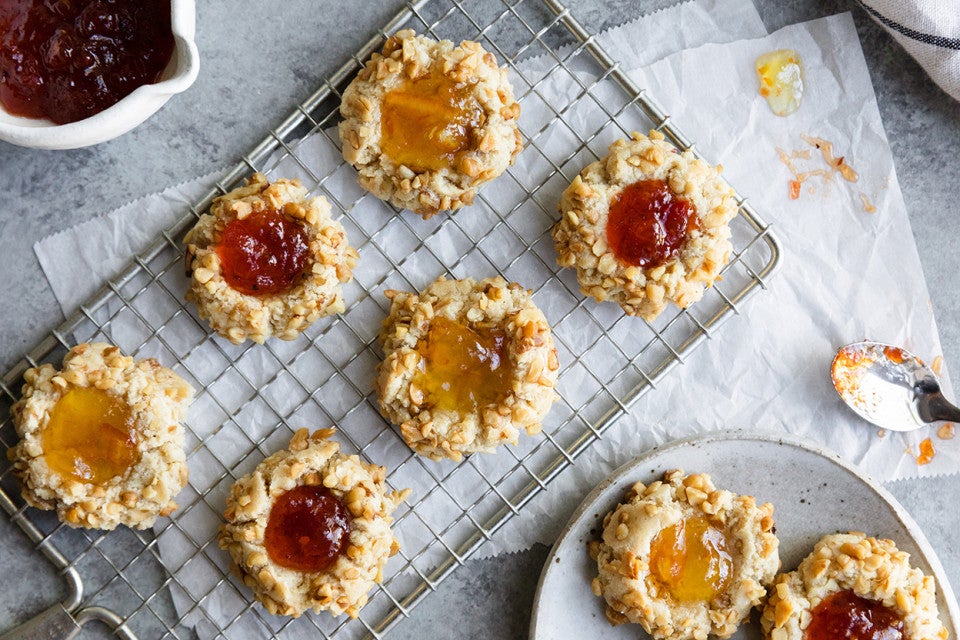 Gluten-Free Thumbprint Cookies