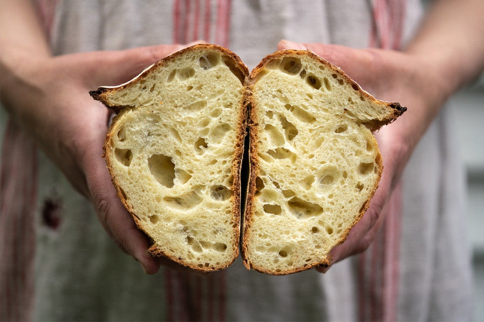 Jeffrey's Golden Durum Sesame Bread