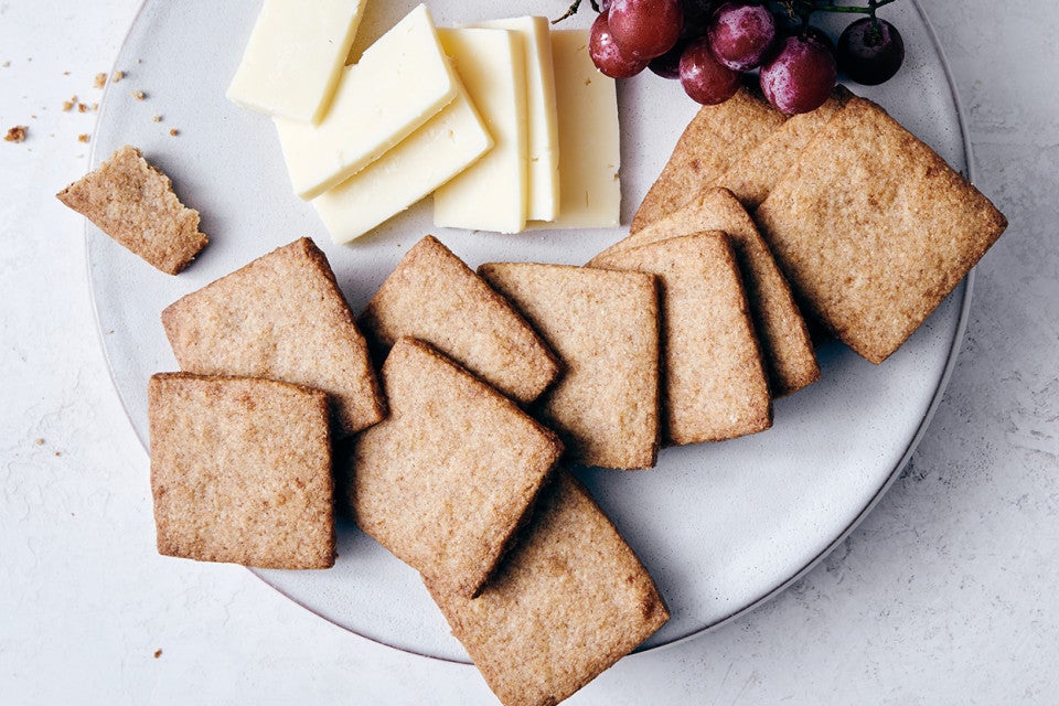 Brown Butter Rye Shortbread