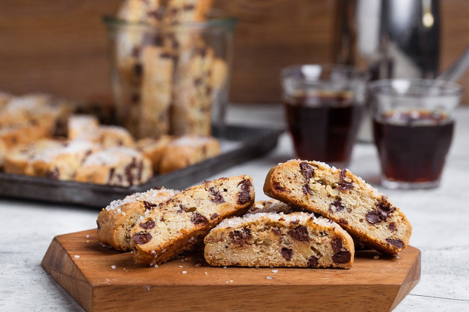 Chocolate Chip-Walnut Mandelbrot