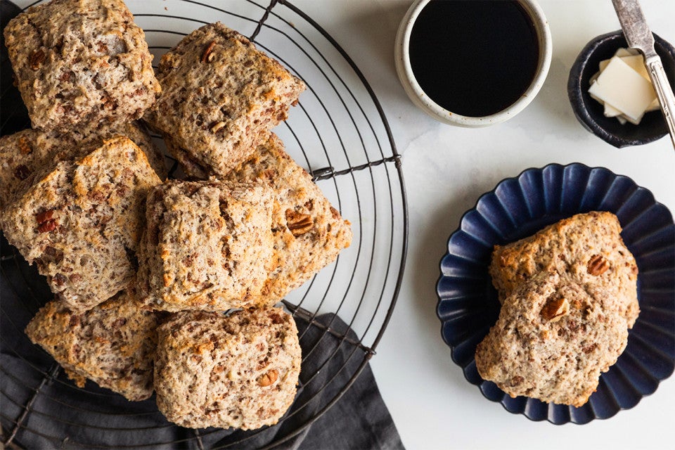 Cinnamon-Pecan Scones
