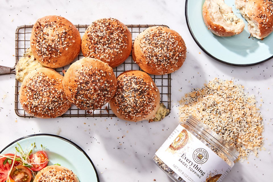 Stuffed Bagel Buns