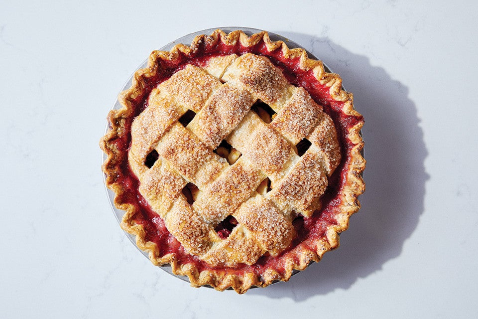 Apple Pie with Cranberries