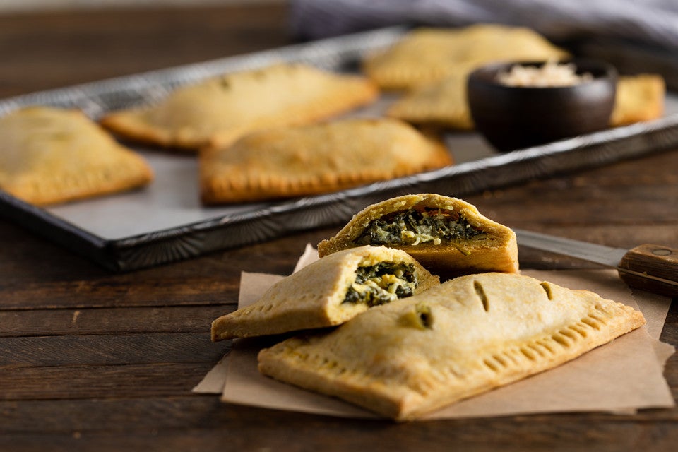 Vegan Spinach and Artichoke Hand Pies