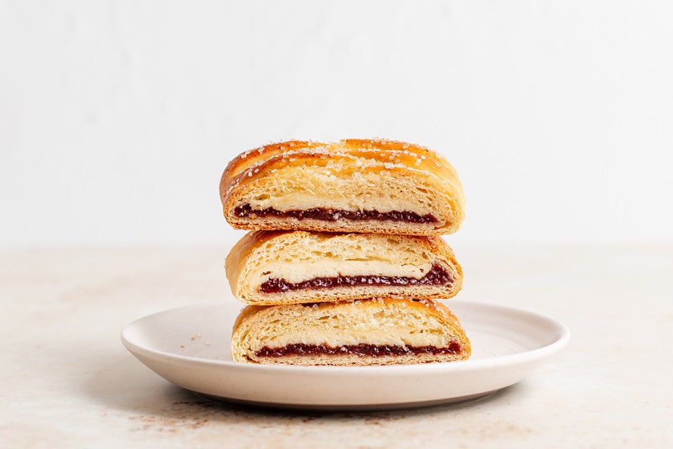 Jam-Filled Sour Cream Coffee Bread