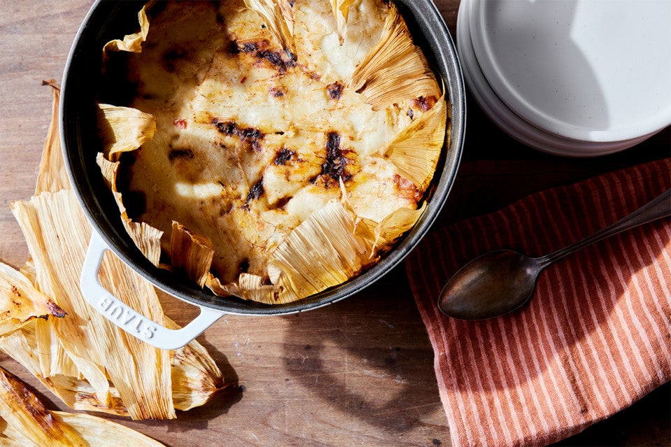 Tamal de Cazuela (Mexican Tamal Casserole)