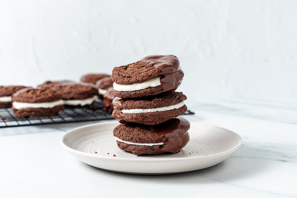 Dark Chocolate Peppermint Dips