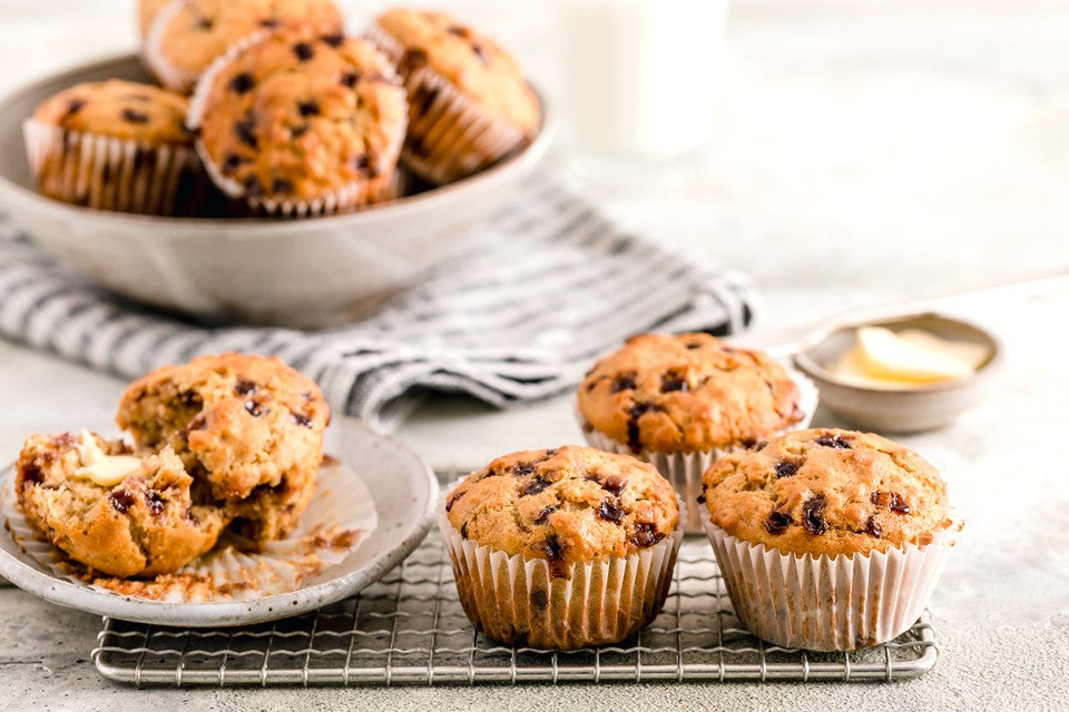 Oatmeal Jammy Bits Muffins