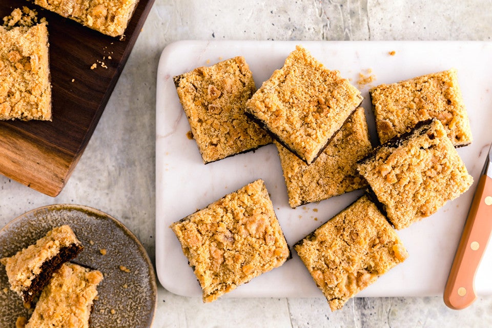 Sticky Ginger Squares